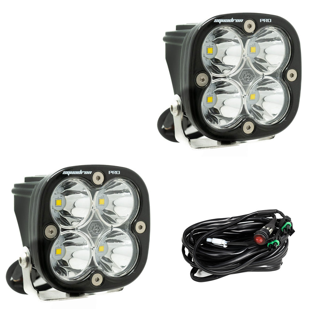 Baja Designs Squadron Pro Series Spot Pattern LED Light Pods