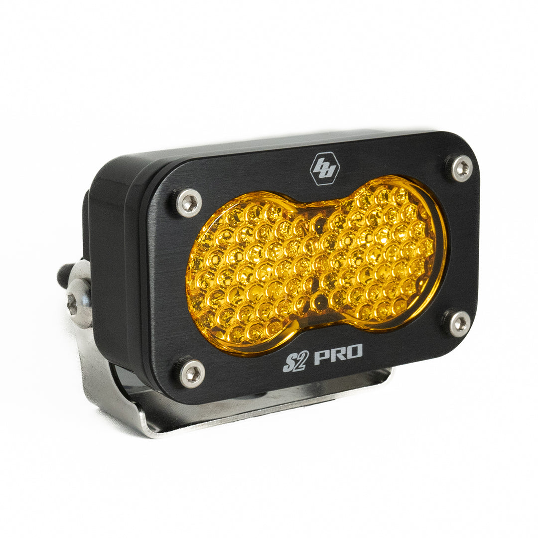 Baja Designs S2 Pro Work/Scene Pattern LED Light - Amber