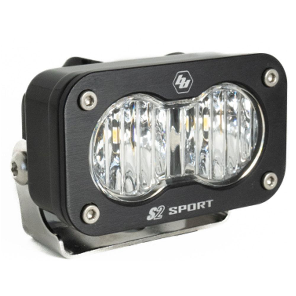 Baja Designs S2 Sport Wide Cornering Pattern LED Work Light - Clear