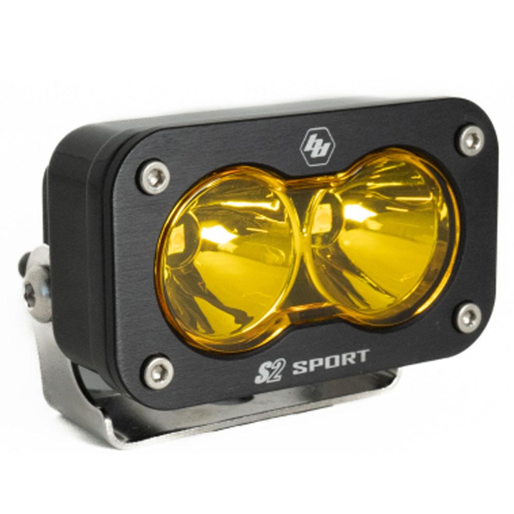 Baja Designs S2 Sport Spot Pattern LED Work Light - Amber