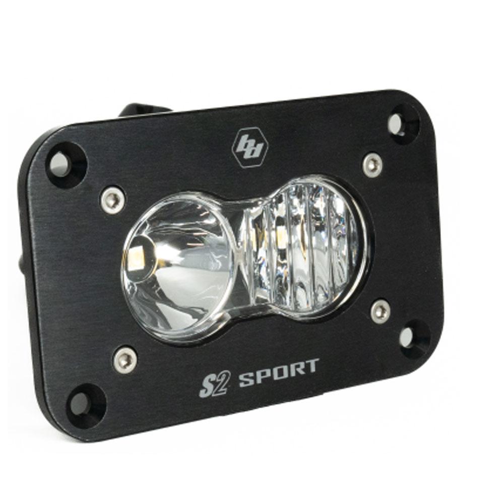 Baja Designs S2 Sport Flush Mount Driving Combo Pattern LED Work Light - Clear