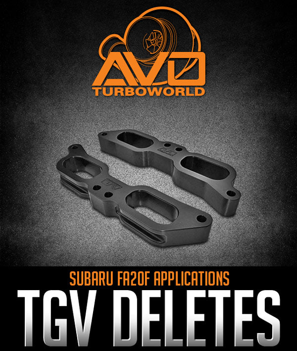 AVO TURBOWORLD TGV DELETES: SUBARU FA20F APPLICATIONS - 0