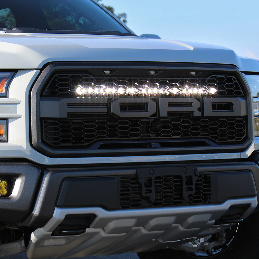 Baja Designs 2017 Ford Raptor S8 Series 30in Grille LED Light Bar Kit - 0