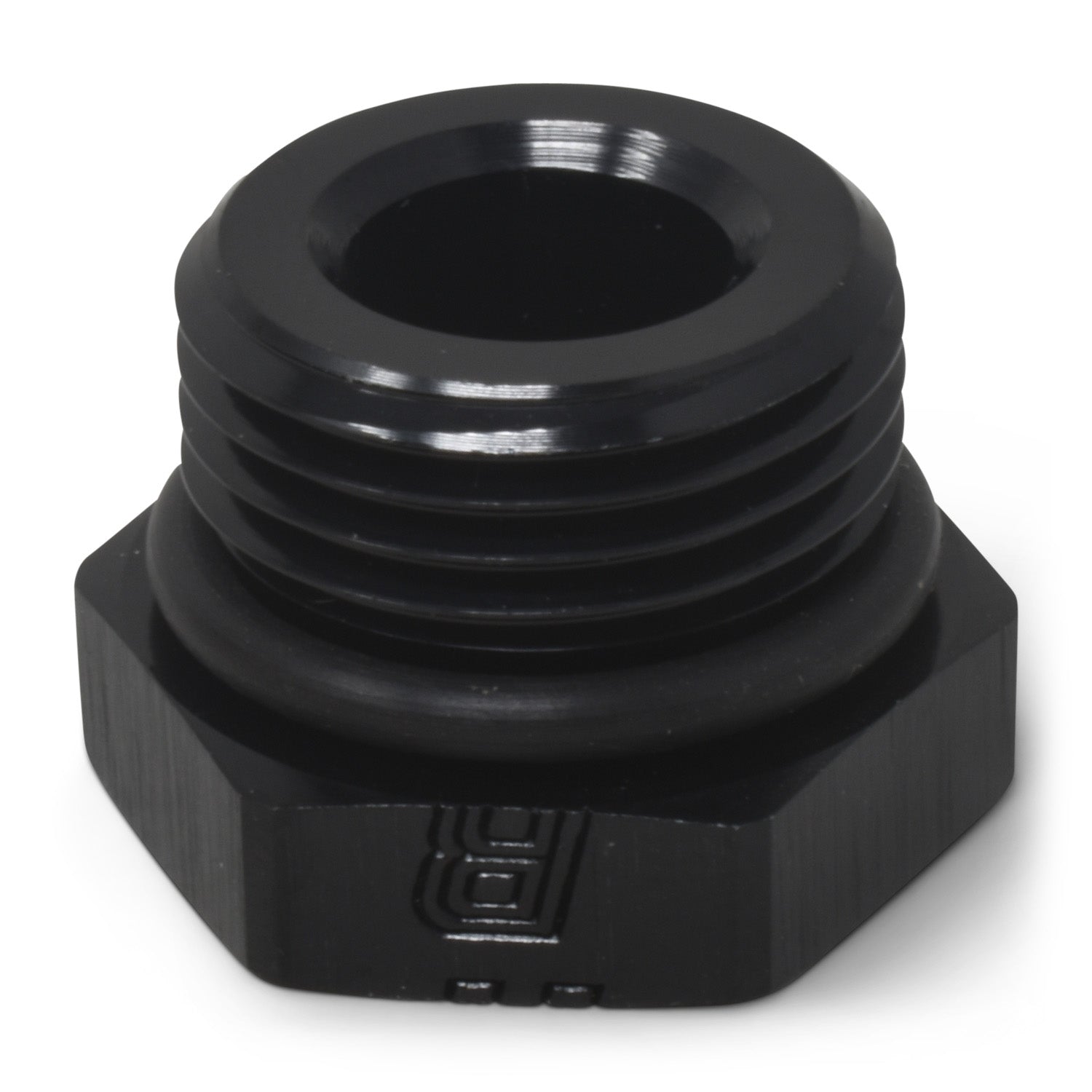 Russell Performance -6 AN Straight Thread Plug (Black)