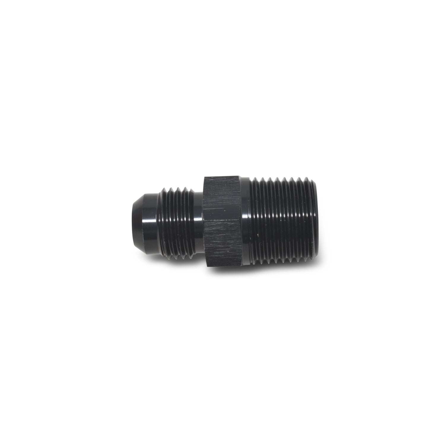 Russell Performance -8 AN 1/4in NPT Straight Black Flare to Pipe Adapter