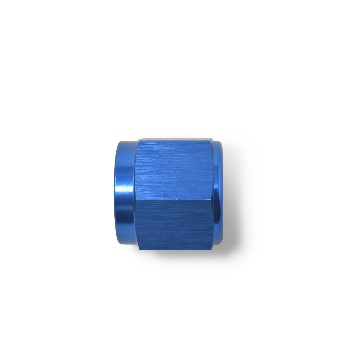 Russell Performance -6 AN Tube Nuts 3/8in dia. (Blue) (2 pcs.)