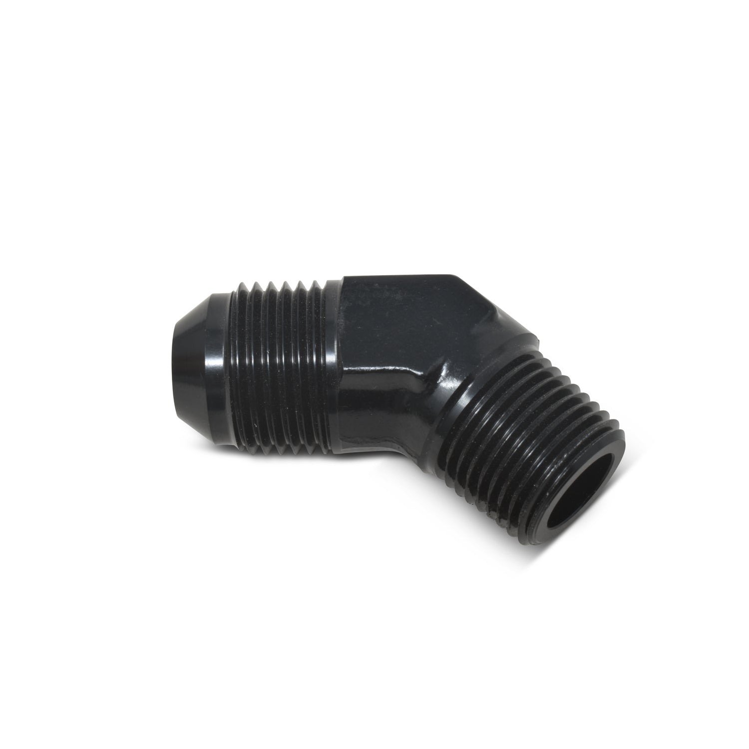 Russell Performance -6 AN to 1/4in NPT 45 Degree Flare to Pipe Adapter