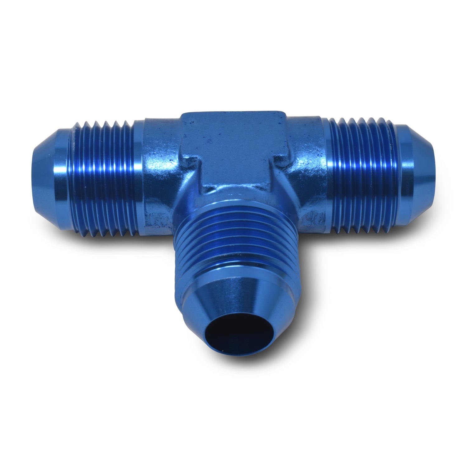 Russell Performance -10 AN Flare Tee Fitting (Blue)