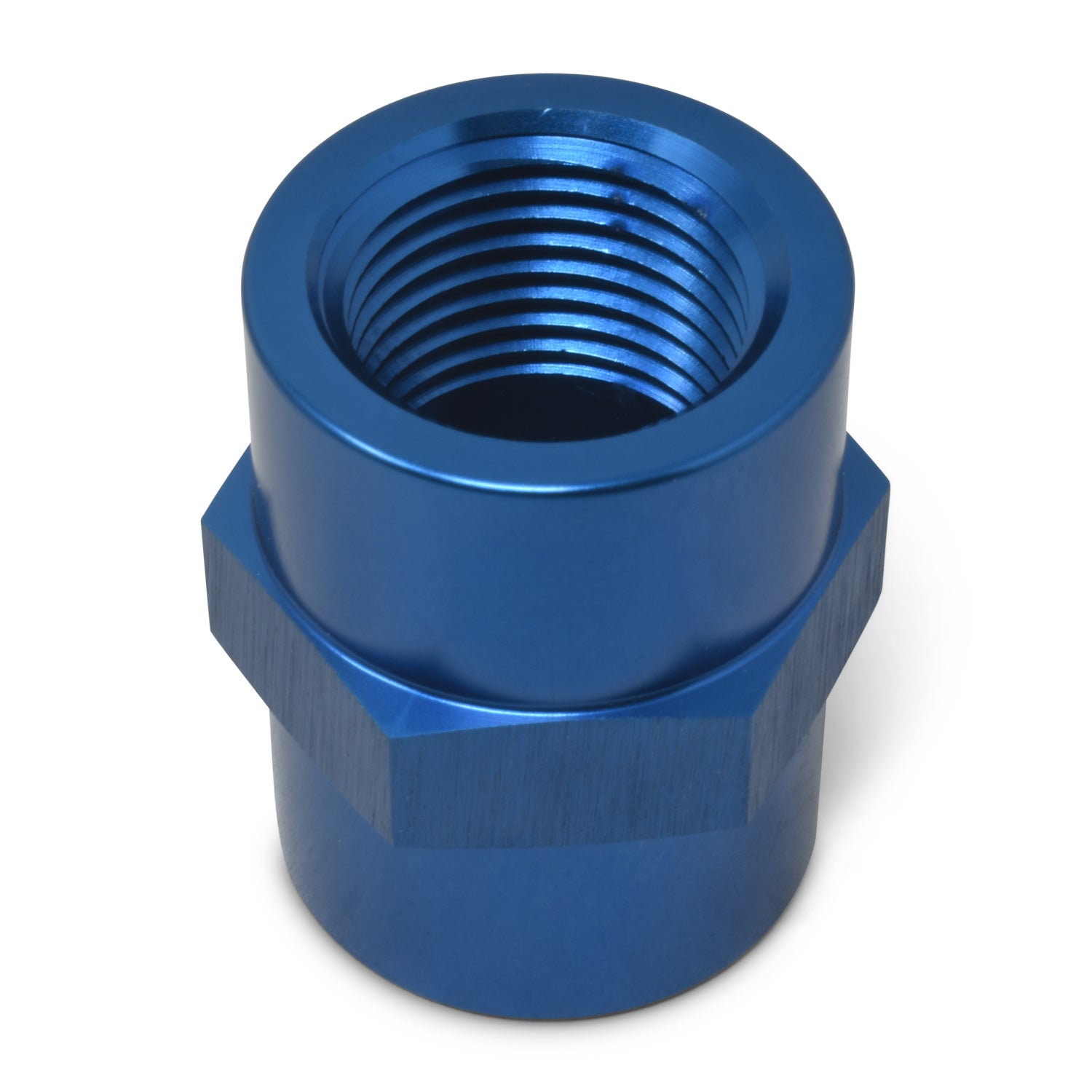 Russell Performance 1/8in Female Pipe Coupler (Blue)