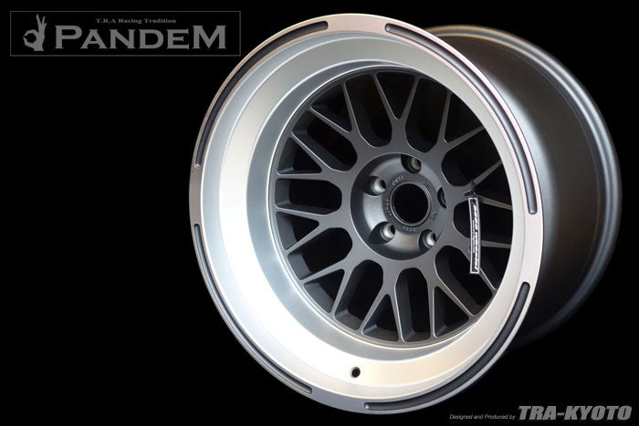 GReddy Pandem 6666 Wheels 18x11 -40 5-100 Gunmetal