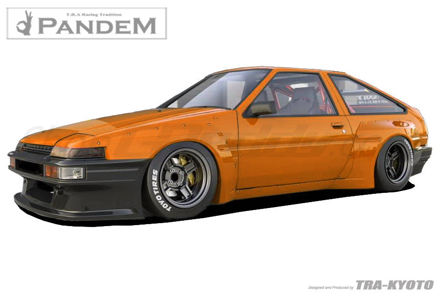 GReddy Pandem AE86 1984-1987 Toyota Corolla Levin Front Bumper - **Special Order No Cancellations**