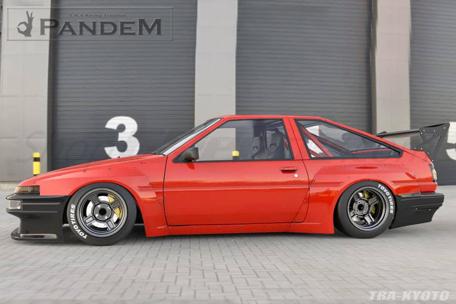 GReddy Pandem 84-87 Toyota Corolla-Levin GT Style Rear Wing - 0