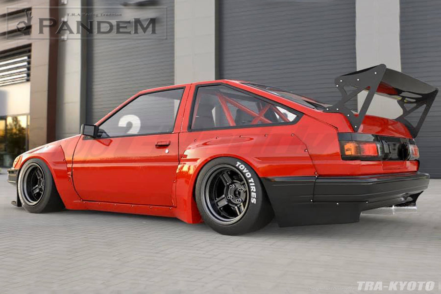 GReddy Pandem AE86 1984-1987 Toyota Corolla Levin Side Skirt - **Special Order No Cancellations** - 0