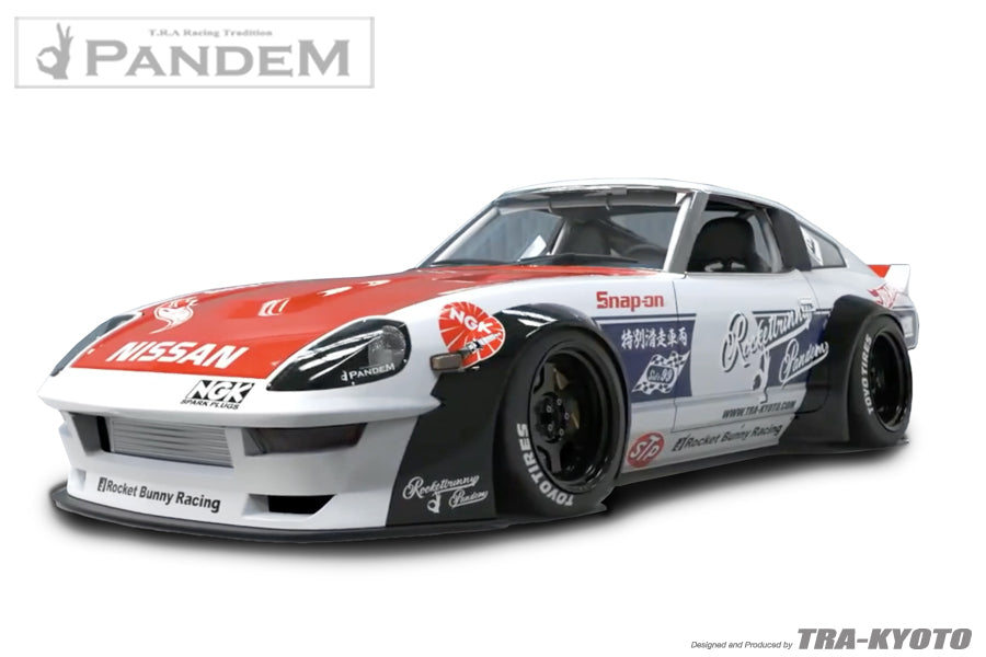 GReddy 1975-1978 Pandem Datsun 280Z (130Z) Rocket Bunny Full Widebody Aero Kit w/ Wing