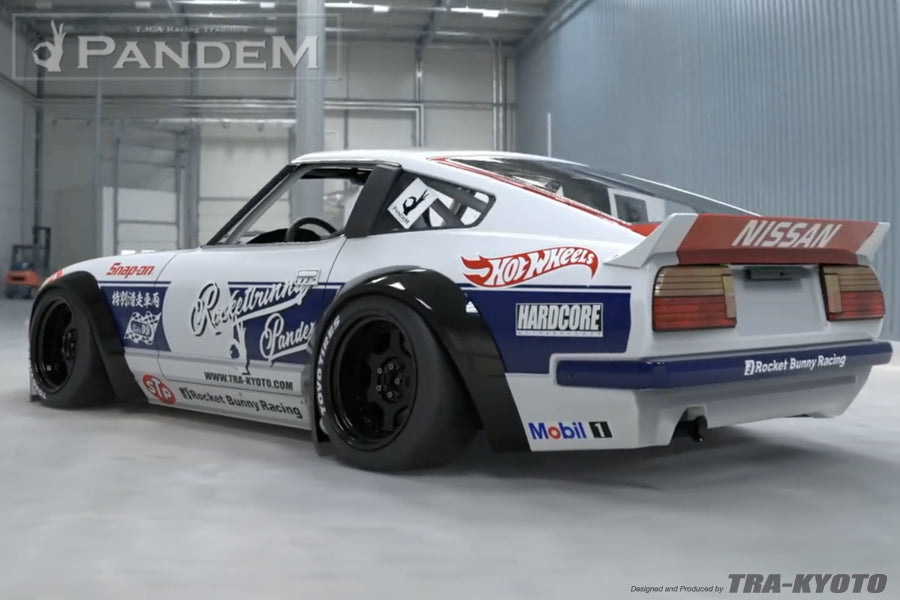 GReddy 1975-1978 Pandem Datsun 280Z (130Z) Rocket Bunny Full Widebody Aero Kit w/ Wing - 0