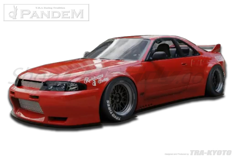 GReddy Pandem 95-98 Nissan Skyline GT-R R33 - Front Fenders