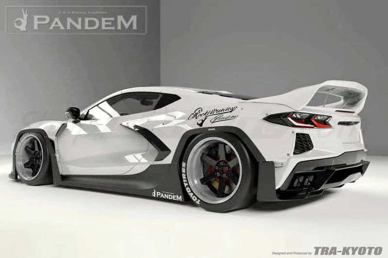 GReddy Pandem RB 2020+ Chevrolet Corvette C8 Rear Wing - 0