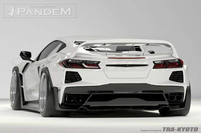 GReddy Pandem RB 2020+ Chevrolet Corvette C8 Rear Wing