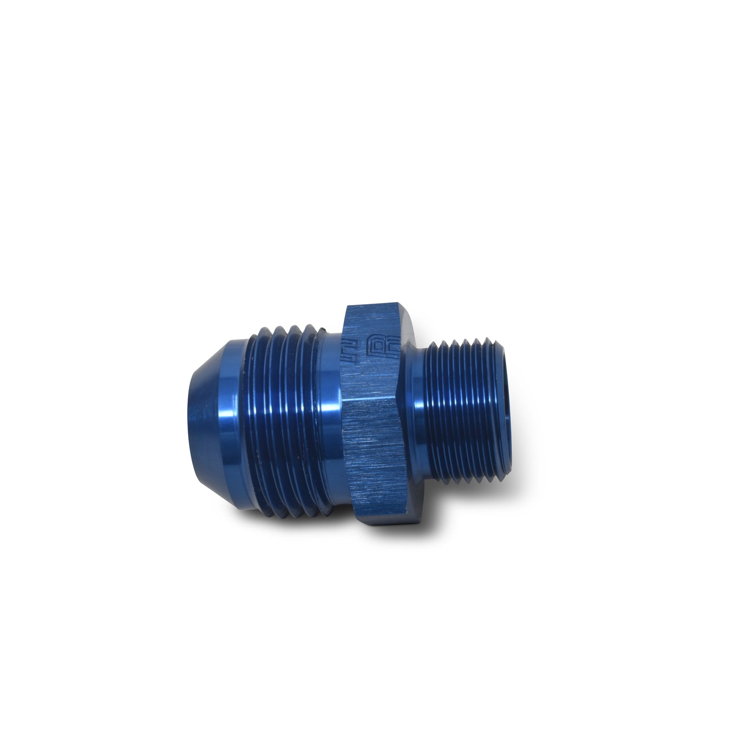 Russell Performance -10 AN Flare to 16mm x 1.5 Metric Thread Adapter (Blue)