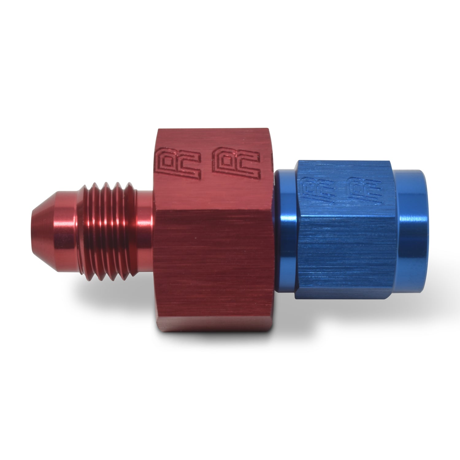 Russell Performance -4 AN Fuel Pressure Take off (Red/Blue)