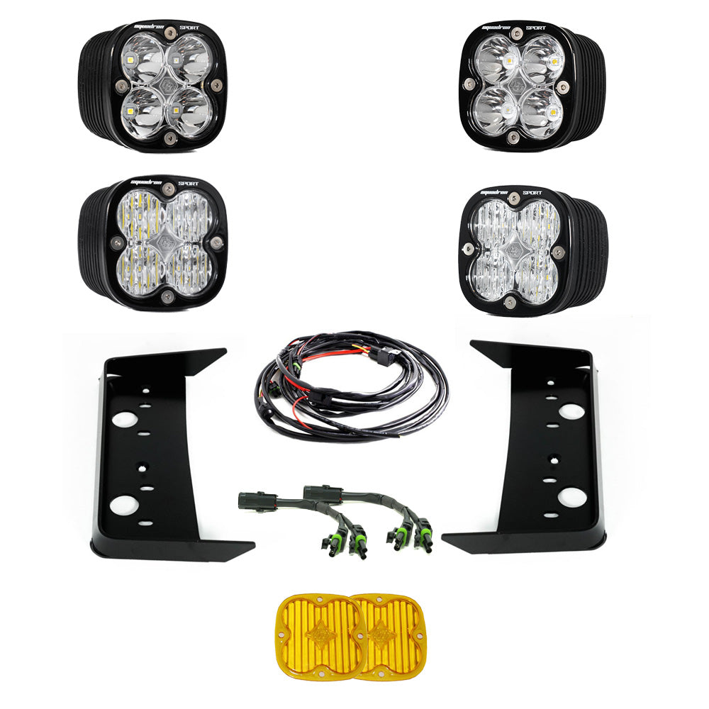 Baja Designs 2022 Toyota Tundra Squadron Sport Vent Light Mount Kit