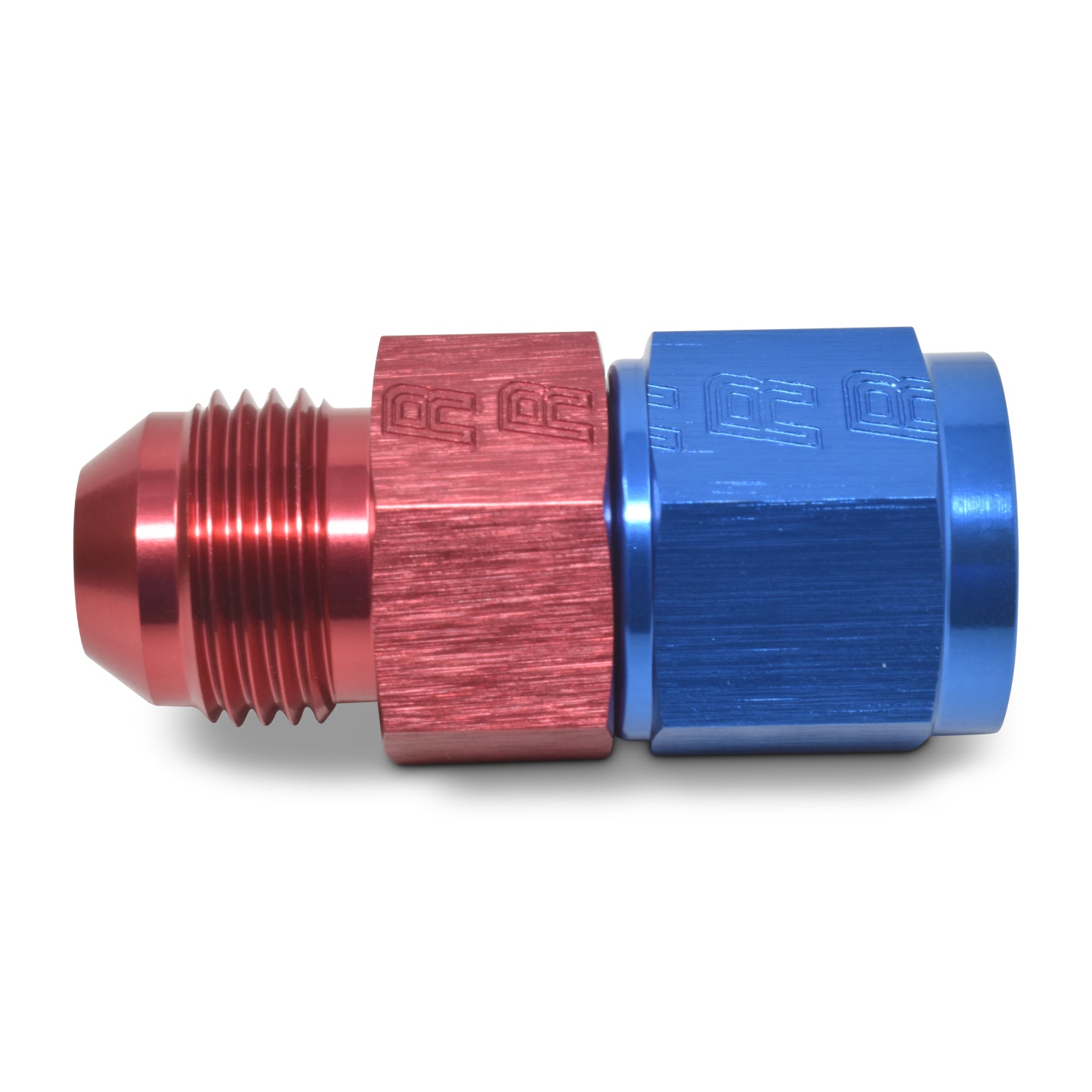 Russell Performance -6 AN Fuel Pressure Take off (Red/Blue)