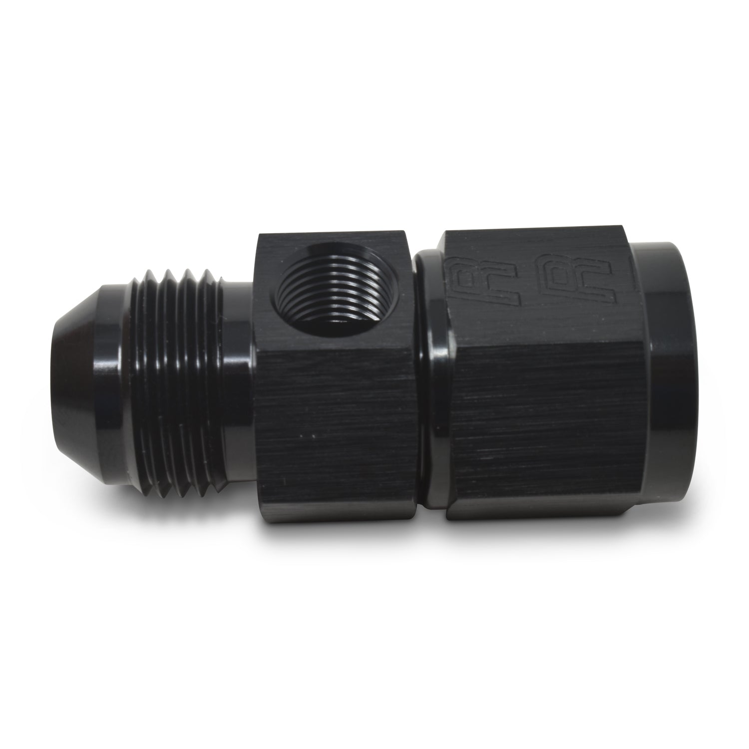 Russell Performance -6 AN Fuel Pressure Take off (Black)