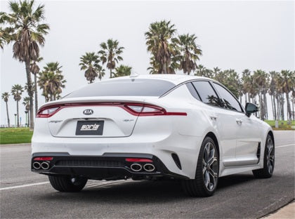 Borla 2018 Kia Stinger 3.3L V6 Turbo 2.25in Pipe Dia Dual Split Rear Exit S-Type Cat-Back Exhaust - 0