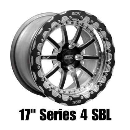 Belak 17x10.5 / 6.5in BS / 5x4.75 BP / HIGH Pad / Series 4 Wheel - Non-Beadlock