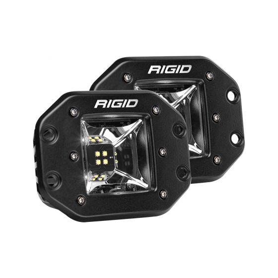 Rigid Industries Radiance 3in White Backlight - Flush Mount - Pair