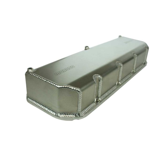 Moroso Chevrolet Small Block 4.4in CFE Valve Cover - Fabricated Aluminum - Pair - 0