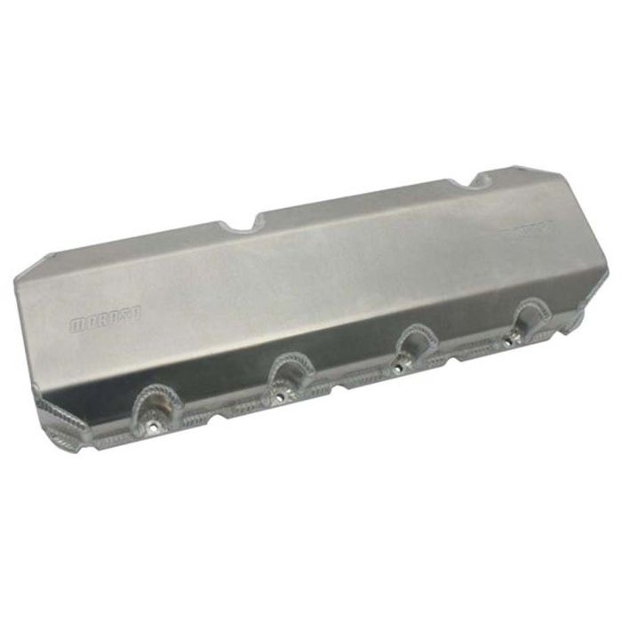 Moroso Dart Big Chief II (w/11 & 14 Degree Heads) Valve Cover w/Billet Rail - 3.5in - Aluminum