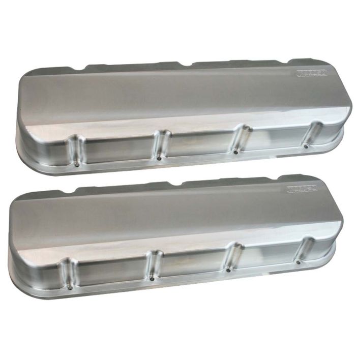 Moroso Chevrolet Big Block (w/Symmetrical Port/Stock Heads) Valve Cover - 3in - Aluminum