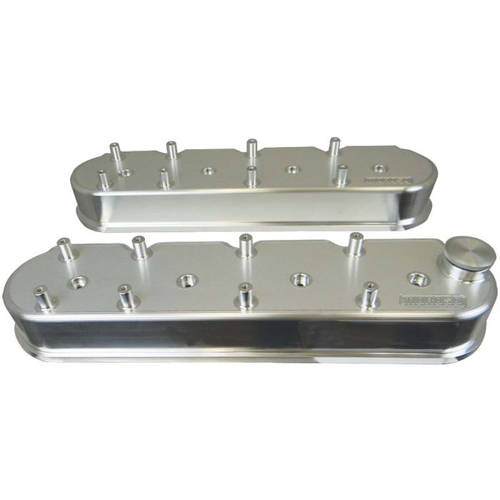 Moroso GM LS Valve Cover - 2.5in - w/Coil Mounts - Billet Aluminum - Pair