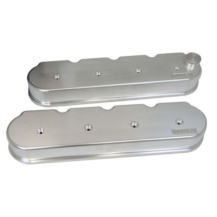 Moroso GM LS Valve Cover - 2.5in - Billet Aluminum - Pair