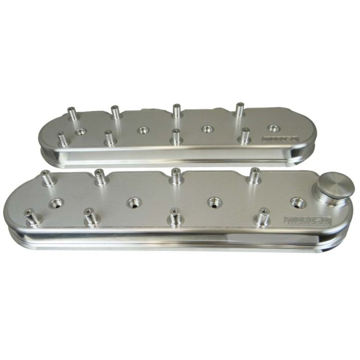 Moroso GM LS Valve Cover - 1.5in - w/Coil Mounts - Billet Aluminum - Pair