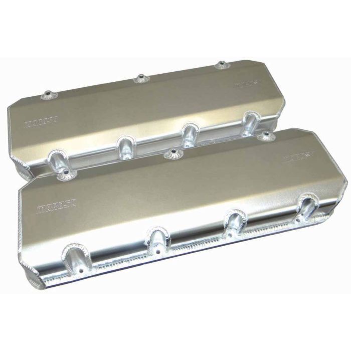 Moroso Brodix SR20/Dart Pro1 Valve Cover - 3in - Exhaust Pockets/Intake Tubes - Aluminum - Pair