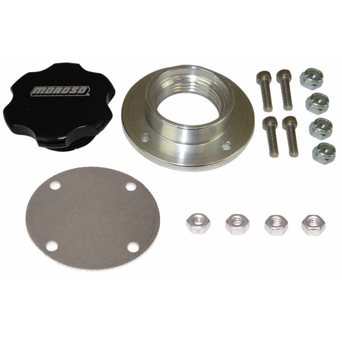 Moroso Filler Cap Kit - Non-Weld - 1-1/4in-12UNF Thread - 1.5in OD