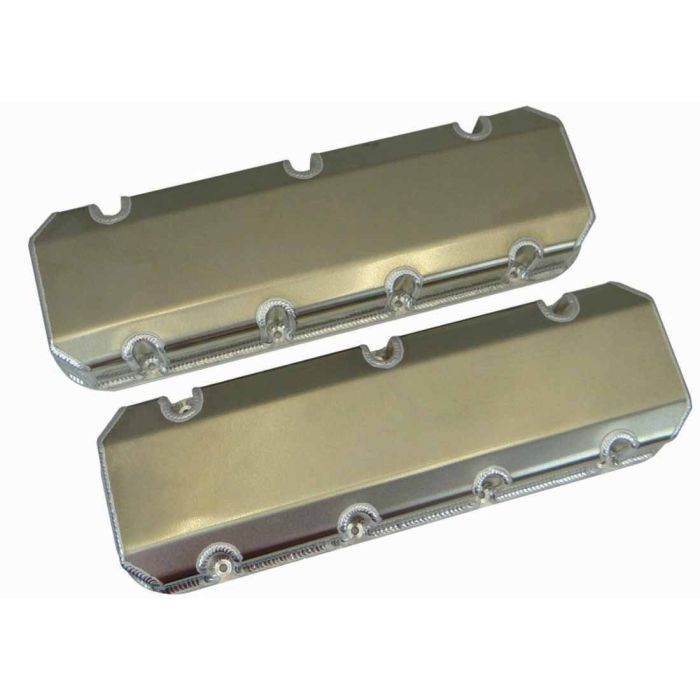 Moroso Brodix SR20/Dart Pro1 Valve Cover - 3in - No Logo - Exhaust & Intake Pockets - Alum - Pair