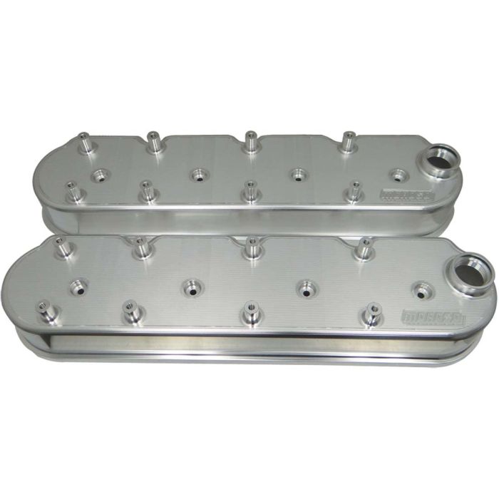 Moroso GM LS Valve Cover - 2.5in - w/Coil Mounts - Oil Fill on Each Cover - Billet Aluminum - Pair