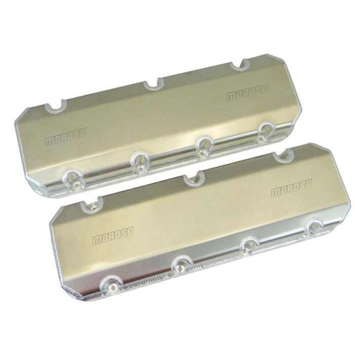 Moroso Brodix SR20/Dart Pro1 Valve Cover - 3in - Exhaust & Intake Pockets - Aluminum - Pair