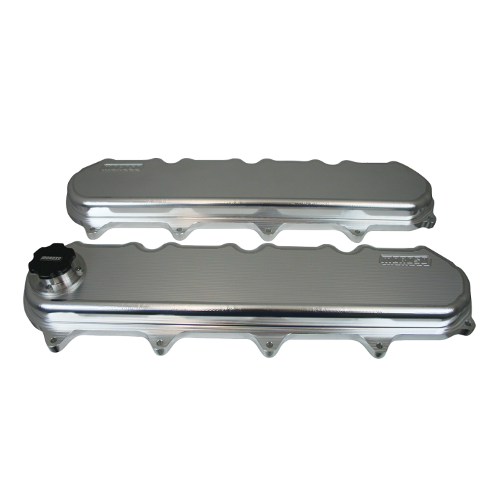 Moroso GM LT1/LT4/L86 Valve Cover - w/Coil Mounts - Oil Fill on Each Cover - Billet Aluminum - Pair