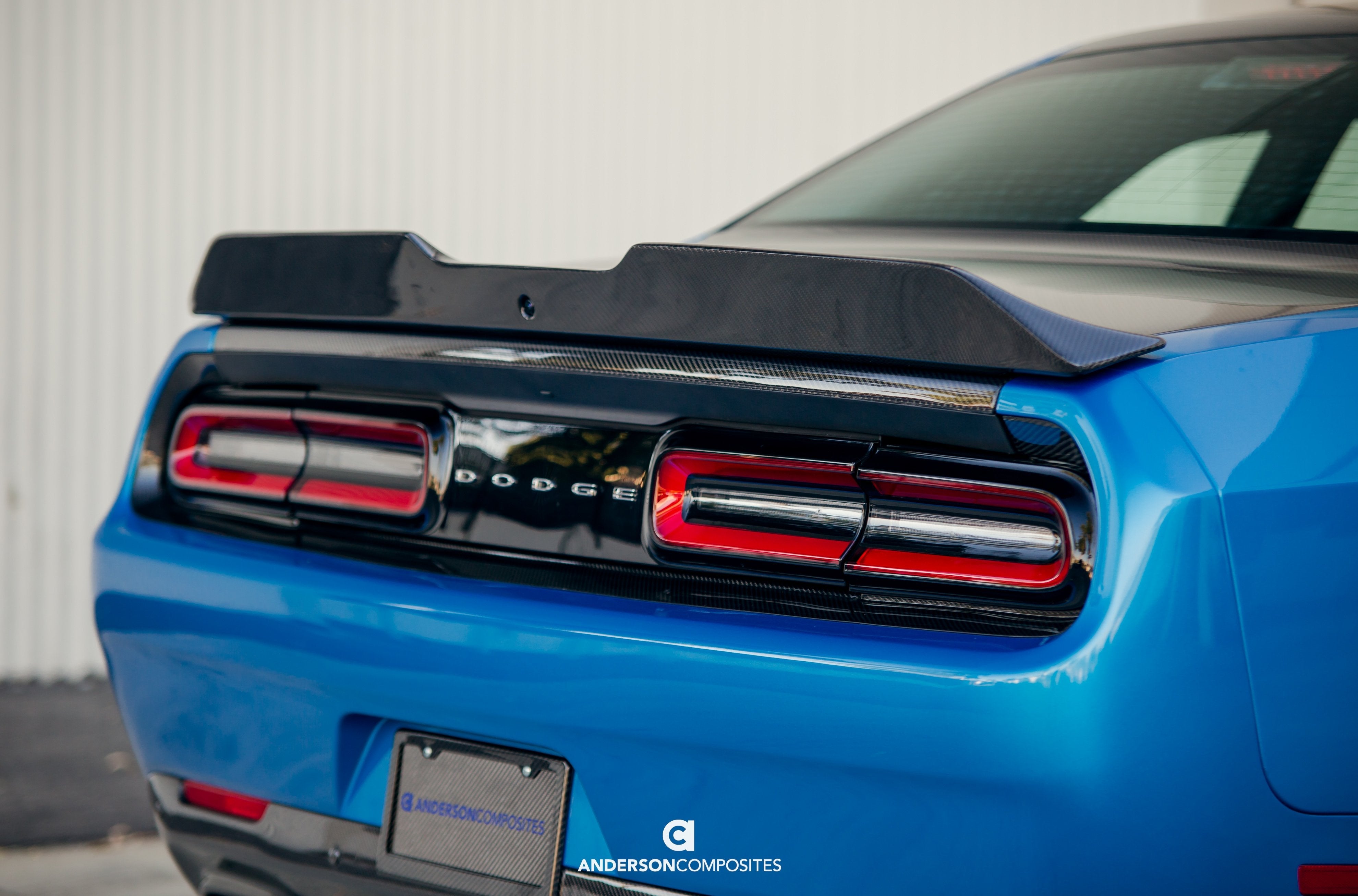 Anderson Composites 15-18 Dodge Challenger Hellcat Type-SA Rear Spoiler - 0