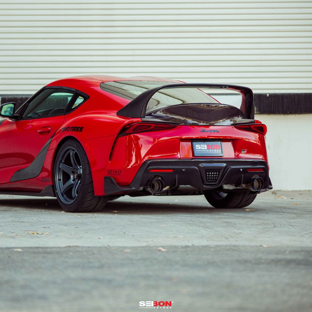 MB-Style Carbon Fiber Rear Spoiler For 2020-2023 Toyota Supra