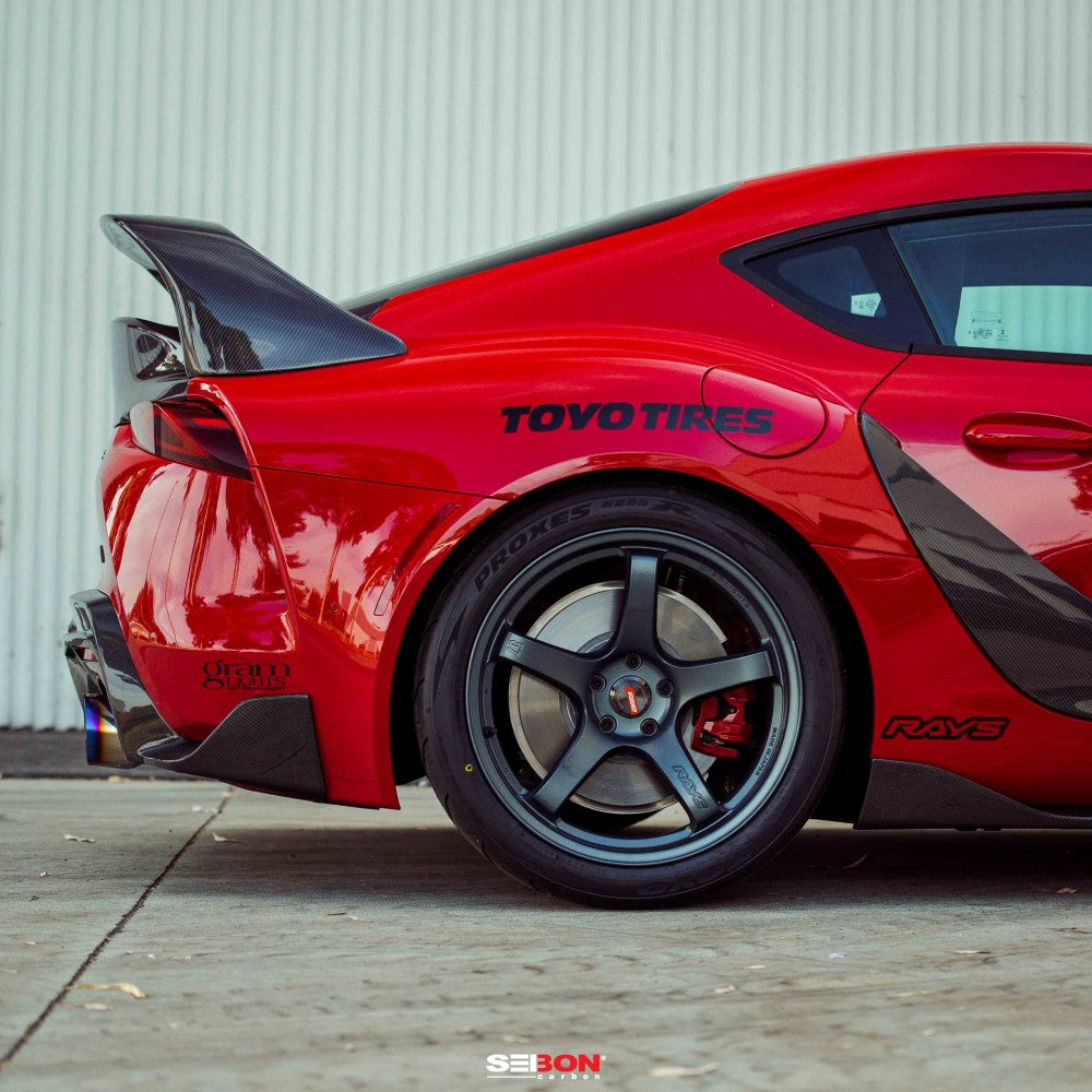 MB-Style Carbon Fiber Rear Spoiler For 2020-2023 Toyota Supra