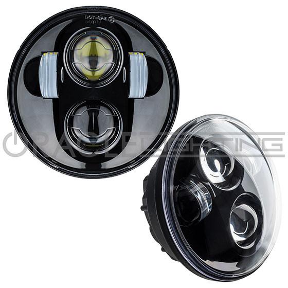 Oracle 5.75in 40W Replacement LED Headlight - Black SEE WARRANTY