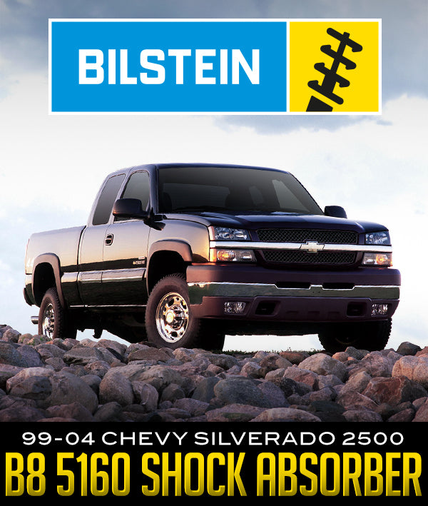 BILSTEIN B8 5160 FRONT SHOCK ABSORBER: 1999–2004 CHEVROLET SILVERADO 2500