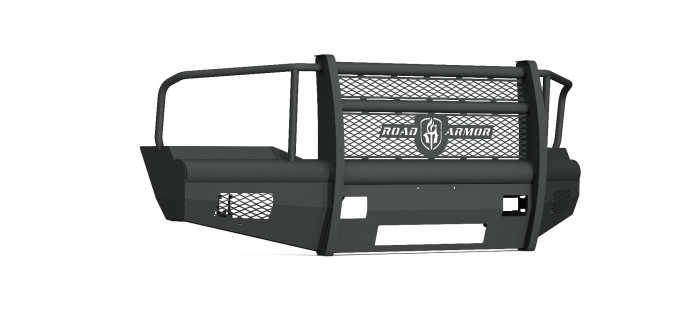 Road Armor 99-07 Ford F-250/F-350 Vaquero Front Bumper Full Guard - Tex Blk