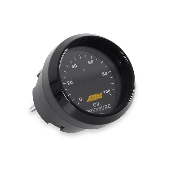 AEM 52mm Pressure (Oil or Fuel) Digital Gauge