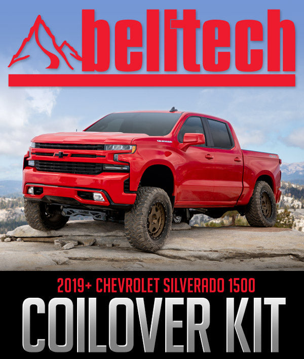 BELLTECH TRAIL PERFORMANCE COILOVER: 2019+ CHEVROLET SILVERADO 1500